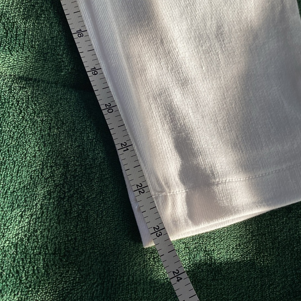 NWT White Time and Tru Stretch Capris Leggings - Picture 5 of 6